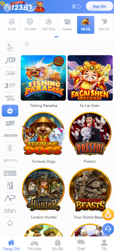 Khám phá game nổ hũ rút tiền mặt cực hấp dẫn với cơ hội thắng lớn từ game nổ hũ